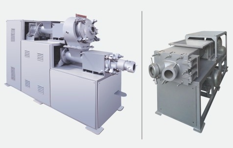 Twin Worm simplex & duplex Vacuum Plodder Machine